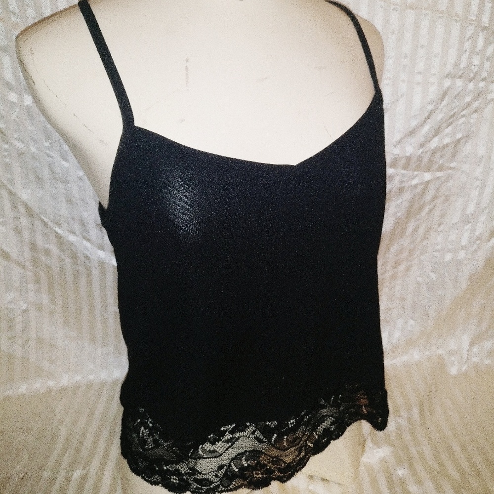 Black Lace Tank